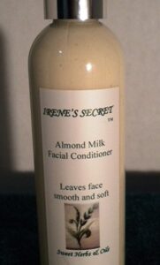 almond milk facial conditioner