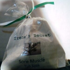sore muscle tub soak
